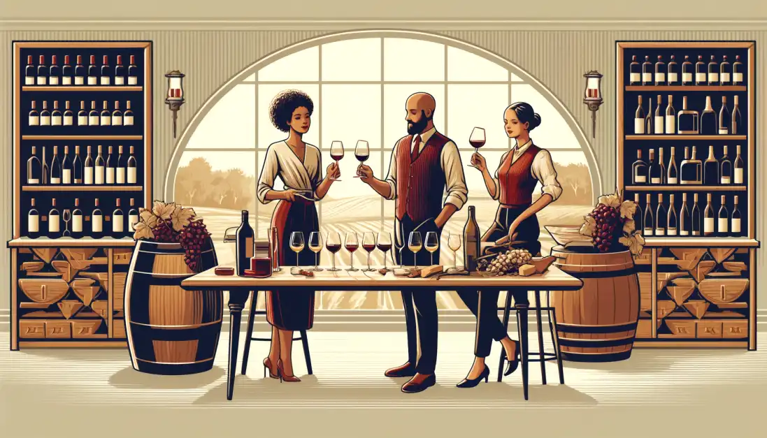 Wine tasting